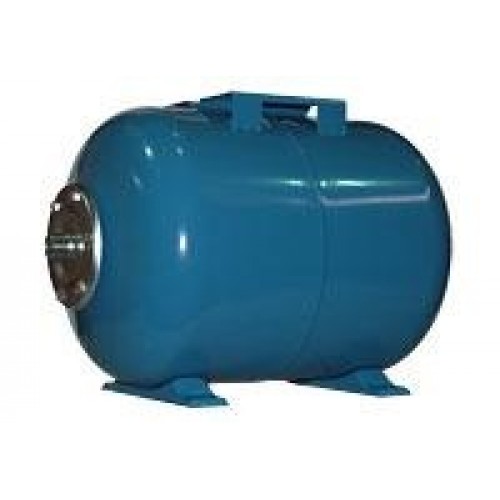 Гидроаккумулятор UNIPUMP 50л для хол. воды горизонтальный, синий, сталь, мембрана EPDM,d-350мм,Н-380мм, 1"...