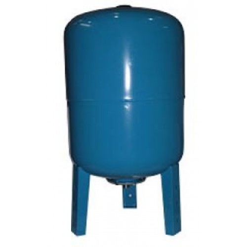 Гидроаккумулятор UNIPUMP 80л для хол. воды, вертикальный, синий, сталь, мембрана EPDM, 1"...