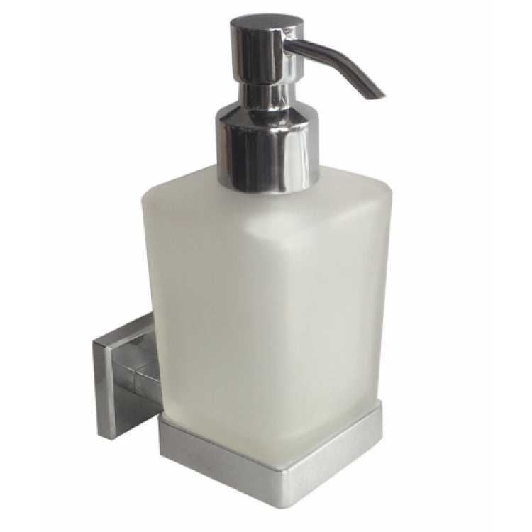 Дозатор для жидкого мыла матовое стекло MILARDO LABRADOR LABSMG0M46