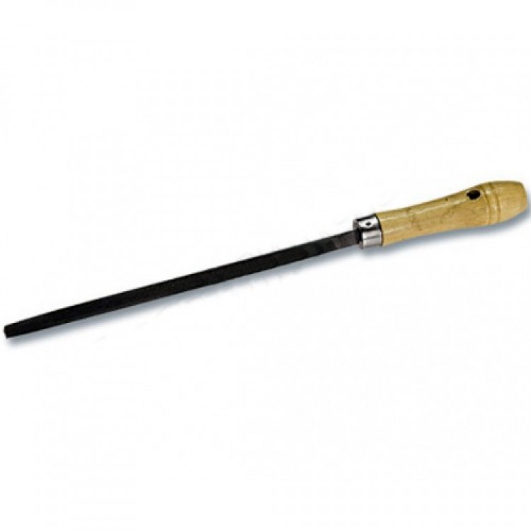 Напильник, 150мм, трехгранный, деревянная ручка СИБРТЕХ / 16023