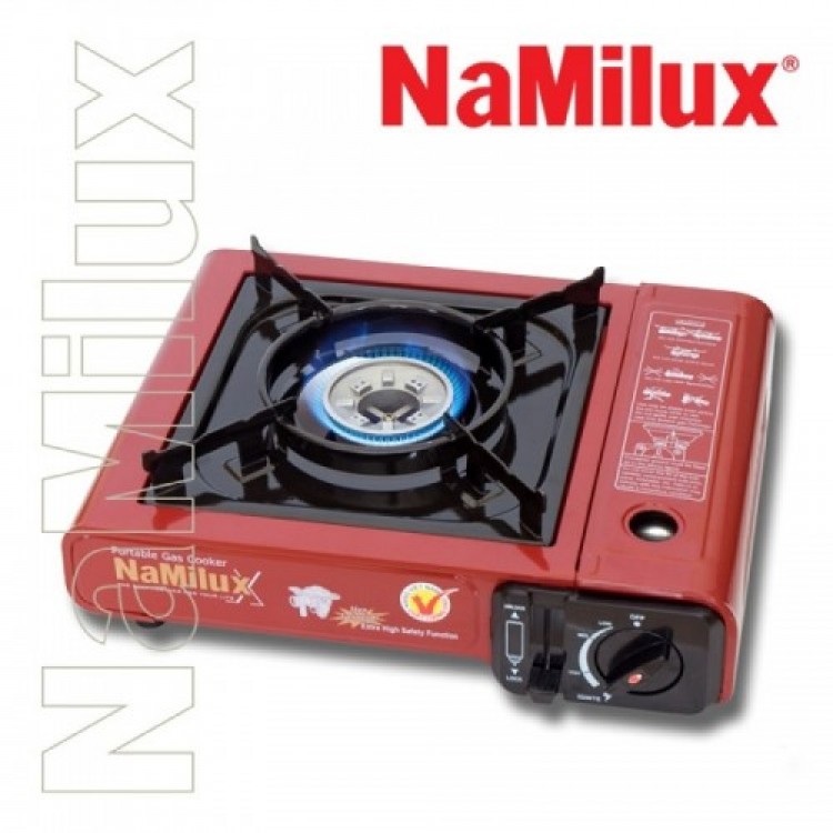 Плита газовая 1-конфор. в чемодане "NaMilux"-233 PF/152 PE 2,1кВт 