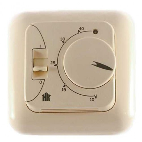 Терморегулятор для тепл. полов "Roomstat" 110 кремовый (НК) механический ...