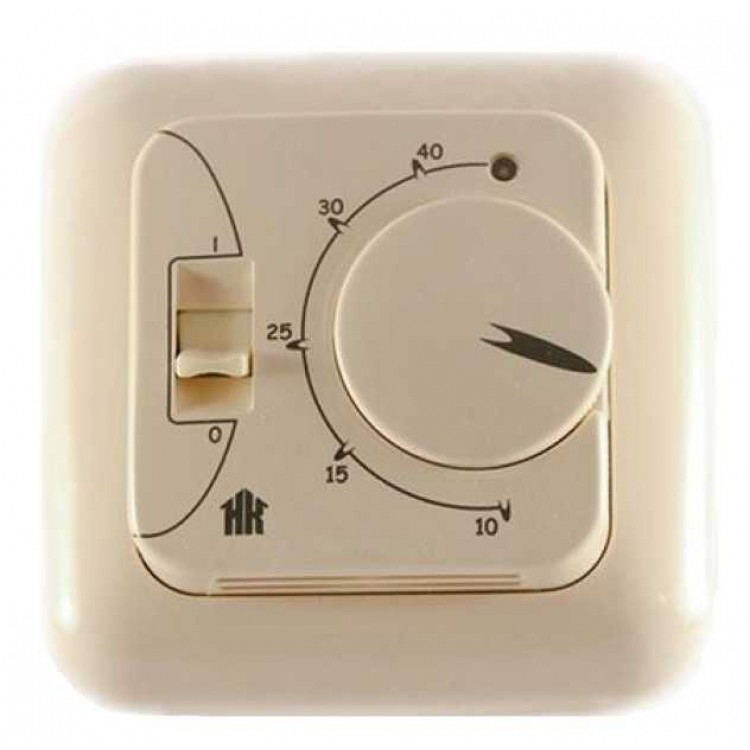 Терморегулятор для тепл. полов "Roomstat" 110 кремовый (НК) механический 
