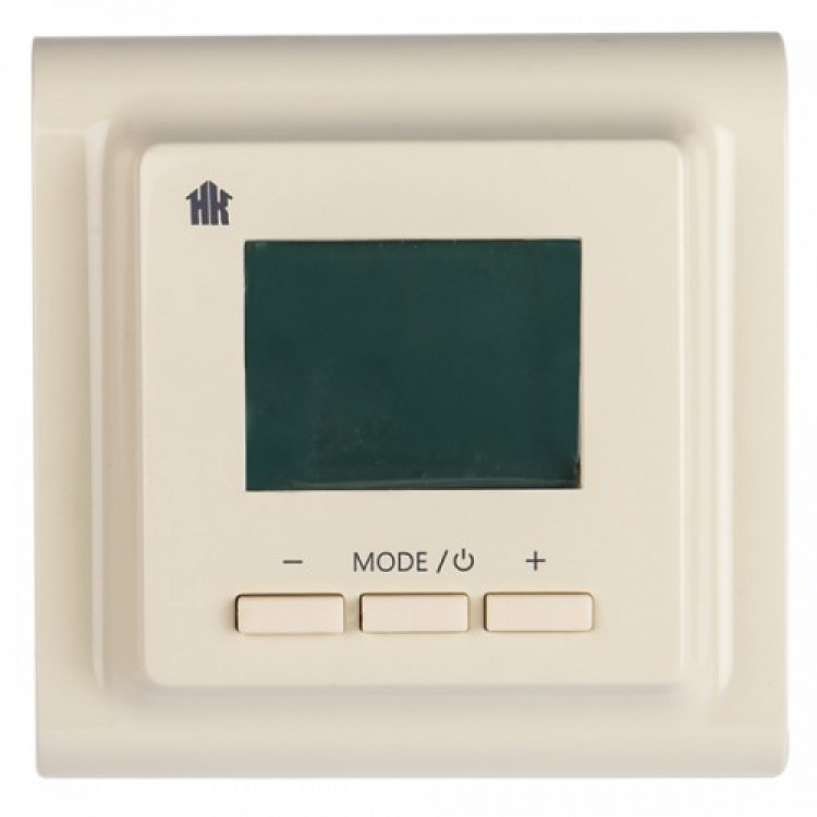 Терморегулятор для тепл. полов 711 кремовый (НК) электронный 3,5кВт 