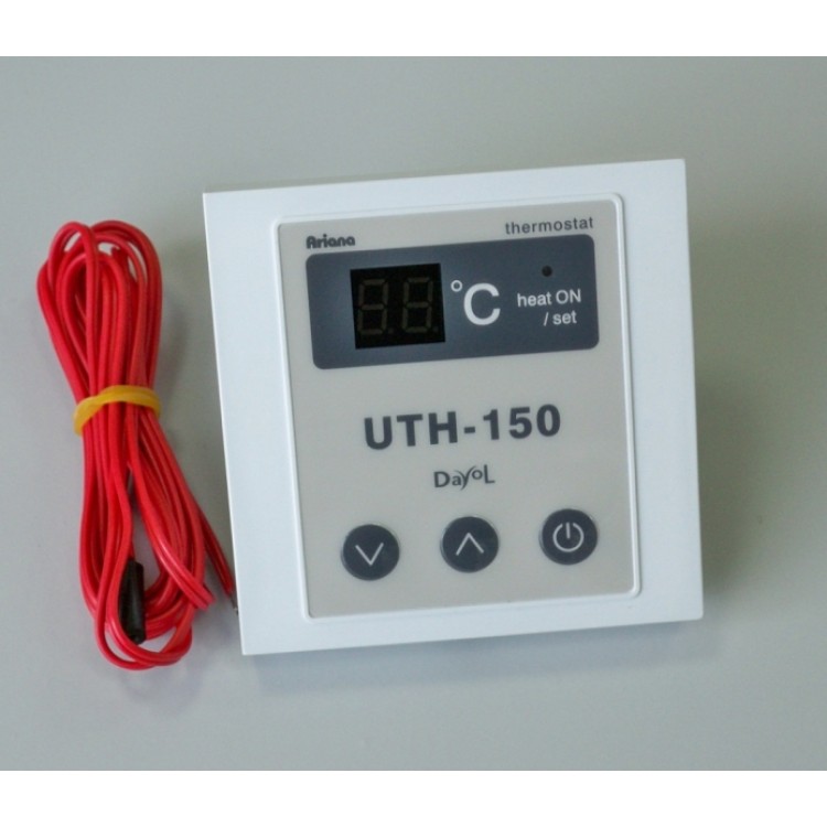 Терморегулятор для тепл. полов UTH-150  встроен. (2KW)