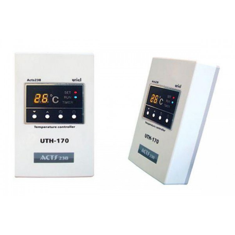 Терморегулятор для тепл. полов UTH-170  накладной (2KW)