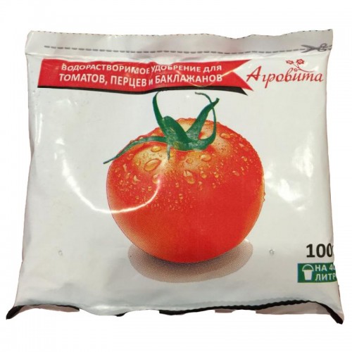 Удобрение Агровита MIX для томатов, перцев, баклаж.  (азот/фосф/калий- 12:10:22) 0.9кг. ...