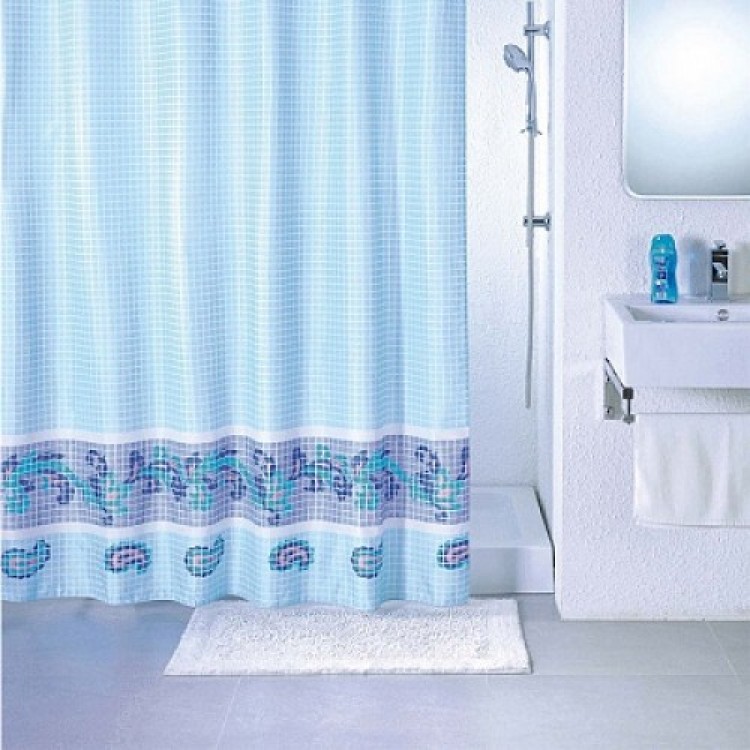 Штора для ванной  Blue fresco 180*200 (SCMI011P) Milardo