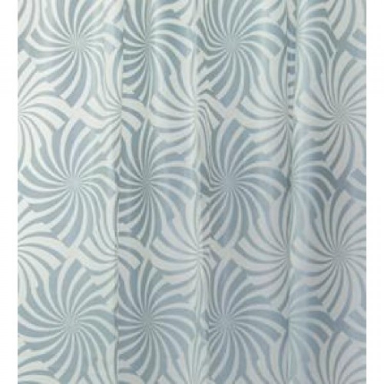 Штора для ванной  MILARDO Amazing Pattern голубой 180*180 PEVA 505V180M11