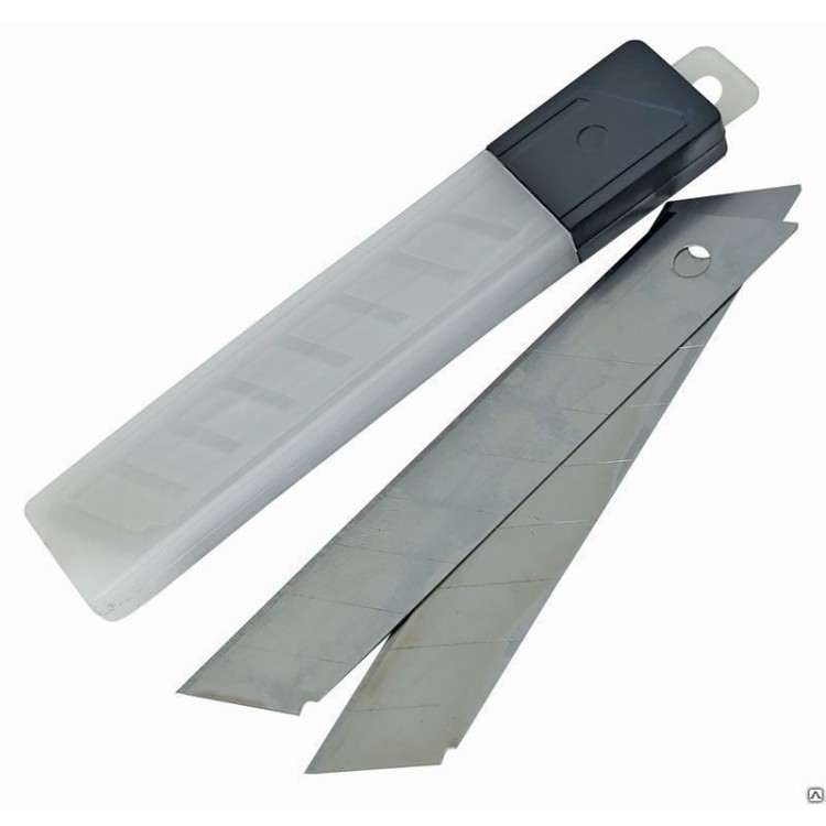 Лезвия для ножа 18мм (уп.10шт.) RUTEK 02-07-018