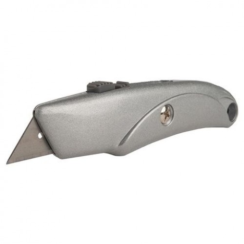 Нож для линолеума металл. корпус, фиксатор STURM 1076-02-Р1...
