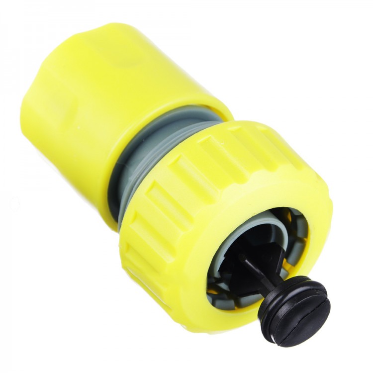 Коннектор для полив. шланга с автостопом пластик 3/4 INBLOOM 160-031