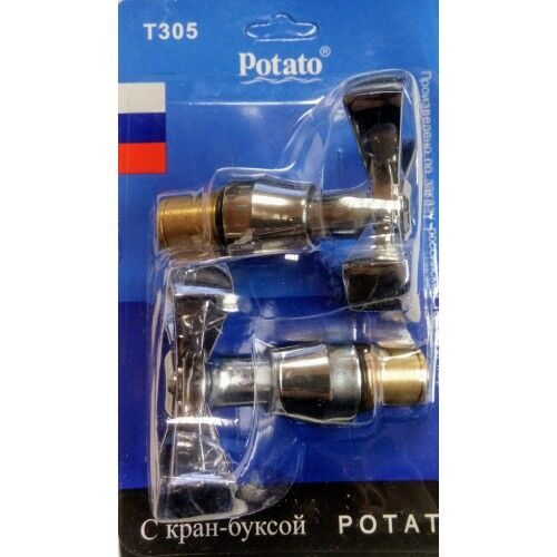 Маховик мет + кр.букса 1/2*20шлиц,180° Крест, блистер T305